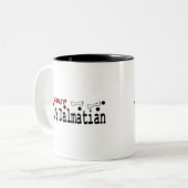Dalmatian (I愛)マグ ツートーンマグカップ (正面左)