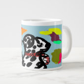 Dalmatian in autumn  ジャンボコーヒーマグカップ (正面右)