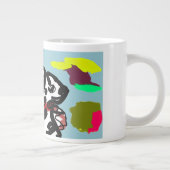Dalmatian in autumn  ジャンボコーヒーマグカップ (右)