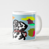 Dalmatian in autumn  ジャンボコーヒーマグカップ (正面右)