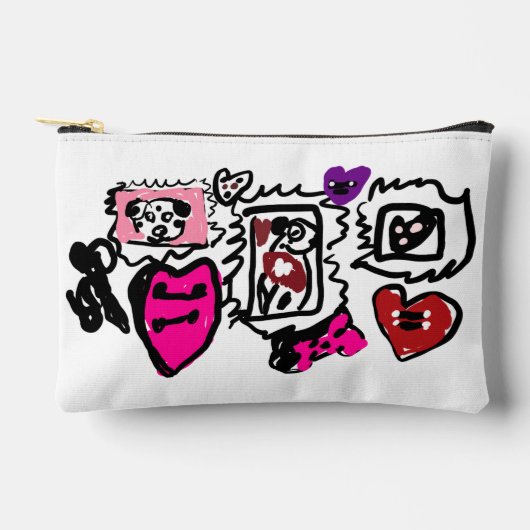 Dalmatian lovely  アクセサリーポーチ (正面)