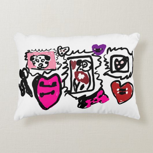 Dalmatian lovely  アクセントクッション (正面)