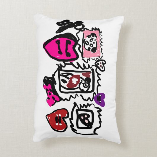 Dalmatian lovely アクセントクッション (裏面(縦))