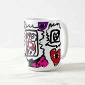 Dalmatian lovely  コーヒーマグカップ (正面右)