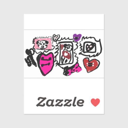 Dalmatian lovely  シール (シート)