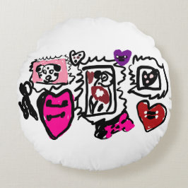 Dalmatian lovely  ラウンドクッション