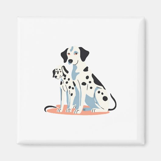 dalmatian magnet マグネット (正面)