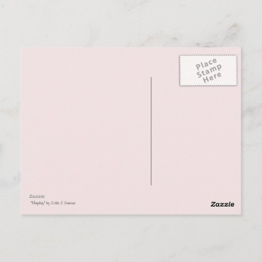 Dalmatian "Mayday" ～はがき ポストカード (裏面)