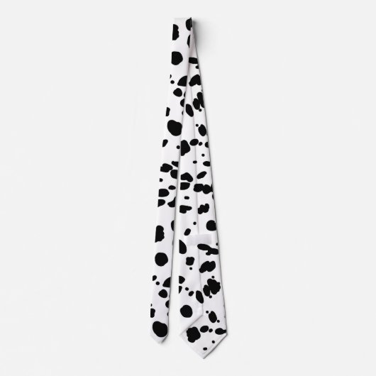 Dalmatian Print ネクタイ (裏面)