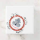 Dalmatian Print Birthday | Black and White party フェイバータグ (インサイチュ)