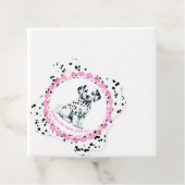 Dalmatian Print Birthday | Black and White party フェイバータグ (インサイチュ)