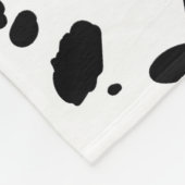 Dalmatian Print Blanket フリースブランケット (角)