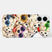 Dalmatian Puppy Pile Case-Mate iPhoneケース (裏面 (横))