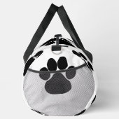 Dalmatian Style Dog Paws  Athletic Travel     ダッフルバッグ (右)