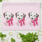 Dalmatian trio キッチンタオル (折り畳み)