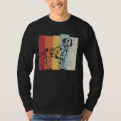 Dalmatian walk tシャツ (正面)