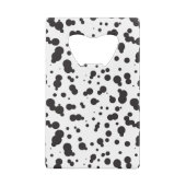 Dalmatineのドット・パターン クレジットカード栓抜き (裏面)