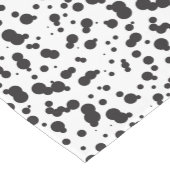 Dalmatineのドット・パターン ショートテーブルランナー (コーナー)