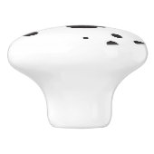 Dalmatineのドット・パターン セラミックノブ (側面)