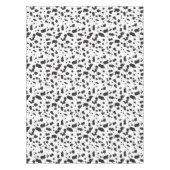 Dalmatineのドット・パターン テーブルクロス (正面)