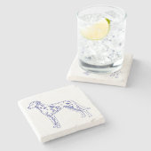 Dalmatiner ストーンコースター (横)