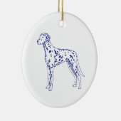 Dalmatiner セラミックオーナメント (右)