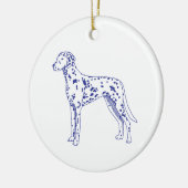 Dalmatiner セラミックオーナメント (左)