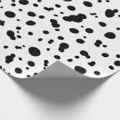 Dalmatiner Flecken Druck ラッピングペーパー (角)