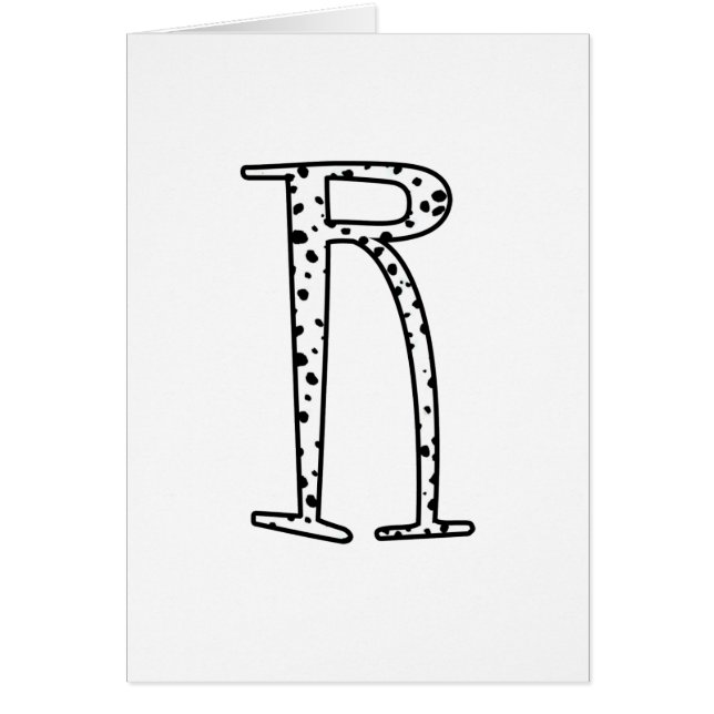 DalmationはRに点を打ちます (正面)