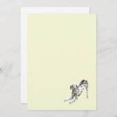 Dalmationノートカード サンキューカード (正面/裏面)