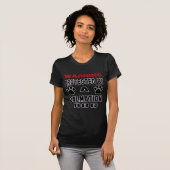 Dalmation犬によって保護される Tシャツ (正面フル)