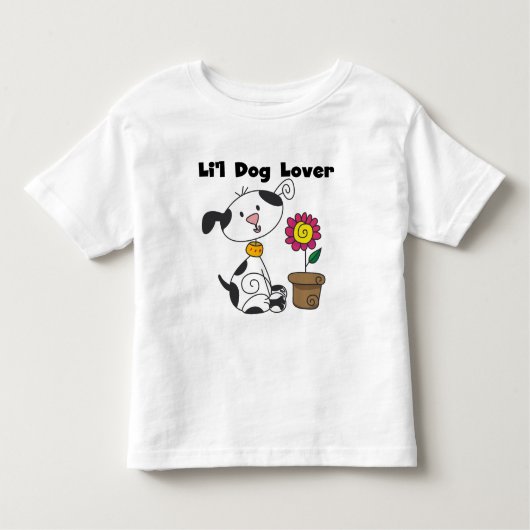 Dalmation犬の恋人のTシャツおよびギフト トドラーTシャツ (正面)