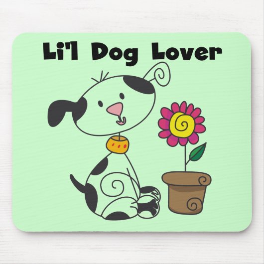 Dalmation犬の恋人のTシャツおよびギフト マウスパッド (正面)