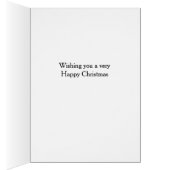 Dalmation 'Cheese Tax' Christmas card (内側 (右))