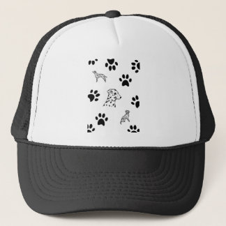 Dalmation puppies paws キャップ