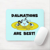 Dalmationsは最も最高のなTシャツおよびギフトです マウスパッド (マウス)