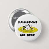 Dalmationsは最も最高のなTシャツおよびギフトです 缶バッジ (正面&裏面)