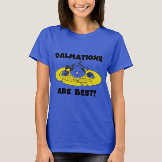 Dalmationsは最も最高のなTシャツおよびギフトです Tシャツ (正面)