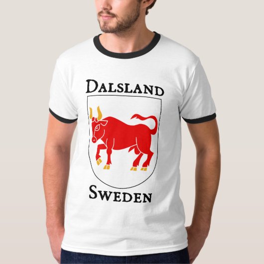 Dalsland、スウェーデン(Sverige) Tシャツ (正面)