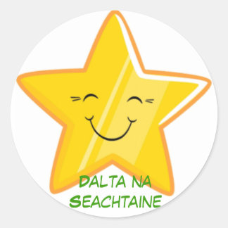 Dalta na Seachtaine =今週の学生 ラウンドシール