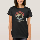 Dalworthington Gardens Texas Mountain Sunset Sunri Tシャツ (正面)