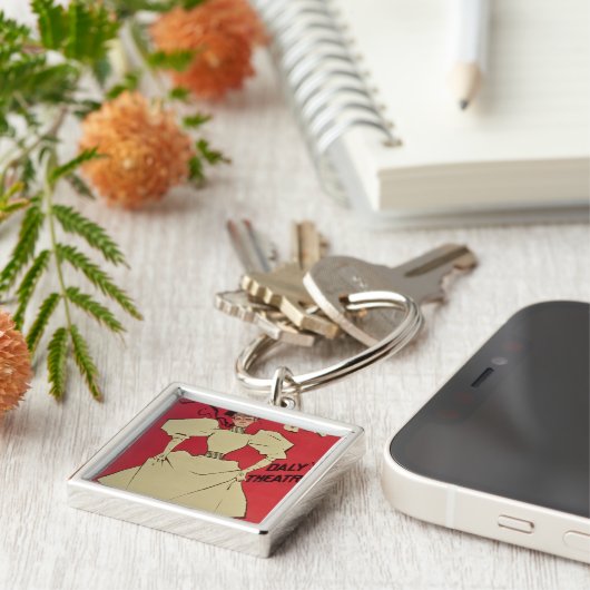 Dalyの劇場の華美の女の子 キーホルダー (側面)