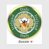 Daly Shield & Celtic Cross オーダーメイド シール (シート)