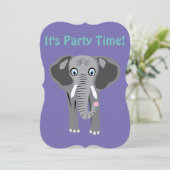 DAM Creativeの象の招待状 招待状 (スタンド正面)