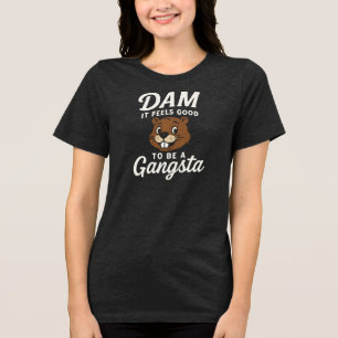DAM IT FEELS GOOD ギャングスタ トライブレンドTシャツ