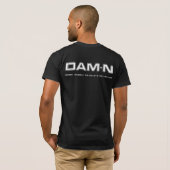 DAM+N Tシャツ (裏面フル)