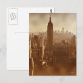 Damaged Photo Effect New York ポストカード (正面/裏面)