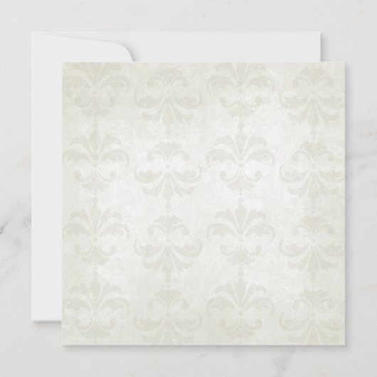 damaskとエレガントRubyの招待状 招待状 (裏面)