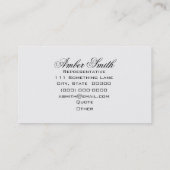 Damaskエンベロープコレクション 名刺 (裏面)