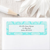 Damaskカスタマイズ可能な住所 シール (インサイチュ)